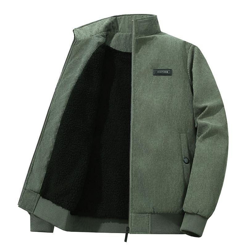 Вельветовая простая осенняя куртка Joker, молодежное мужское повседневное пальто в стиле ретро