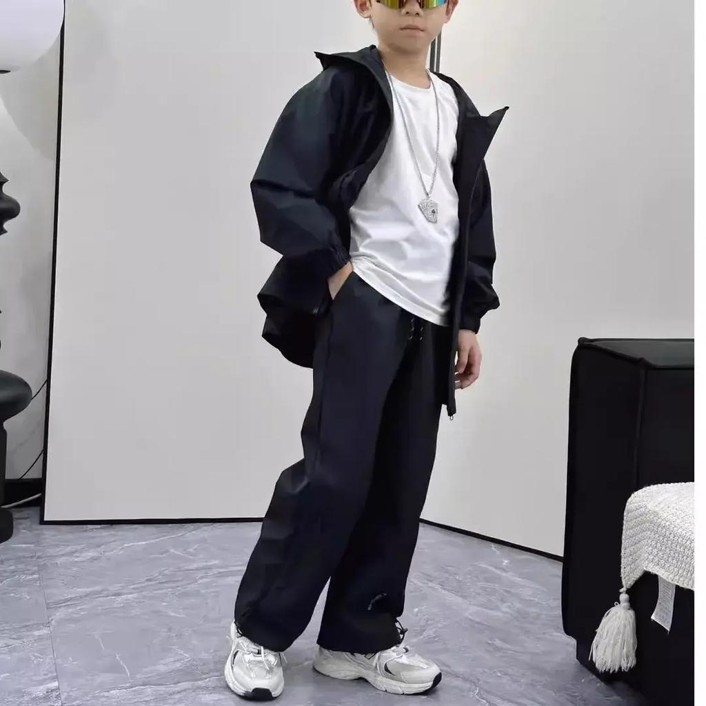 Мальчик Зимние Утепленные Теплые Штаны Утепленные Штаны Большие Дети Уличные Водонепроницаемые Штаны