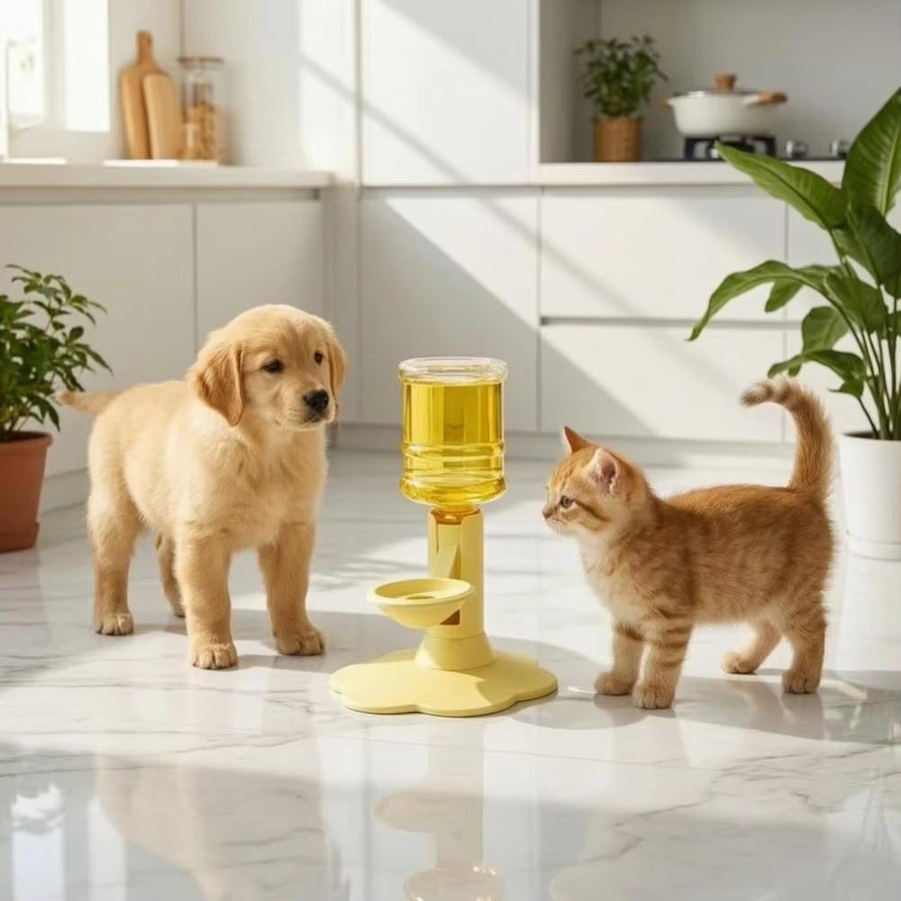 Герметичный гравитационный диспенсер для воды Гравитационная поилка для домашних животных Кошки и собаки