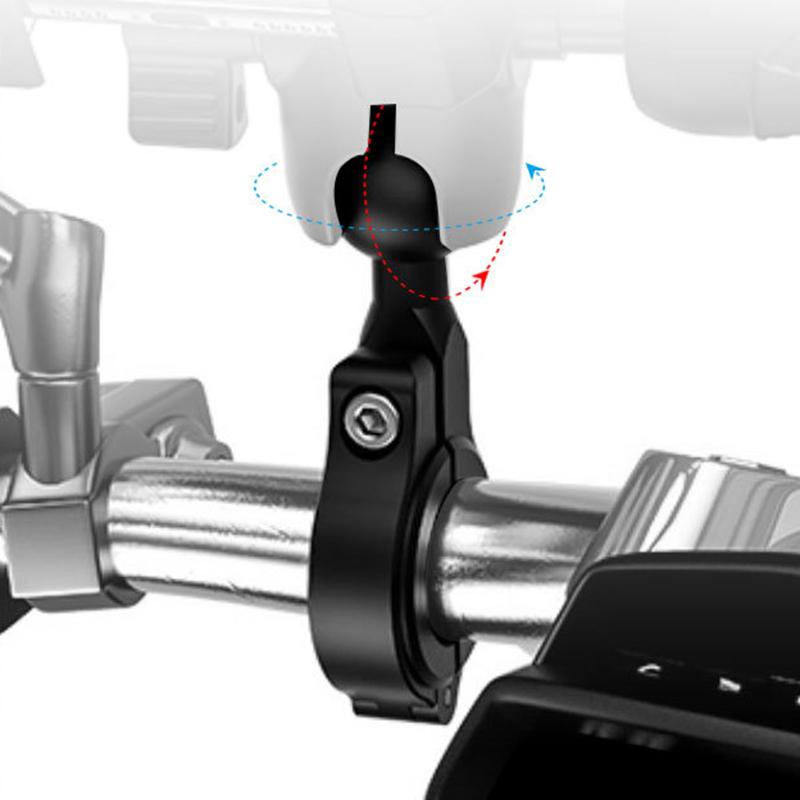 Мотоцикл Велосипед Руль Крепление Ram Поддержка База Камеры с Шаровой Головкой 1 Дюйм 25 мм для Круглого Поручня Диаметром 0,87"~1,26"
