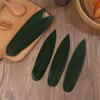100Pcs Sushi Bamboo Leaves Sashimi Dish Leaf Ornament Home Decor Serving Disposable Plates Artificial Fake Grass