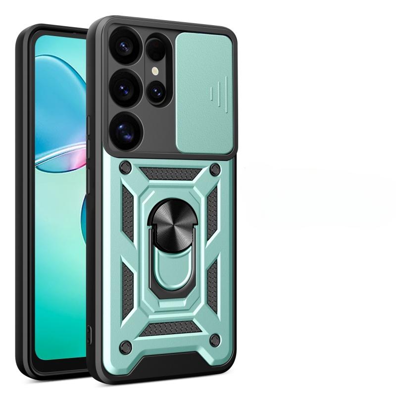 Для Samsung Galaxy S25 Plus FE Магнитный держатель-кольцо для пальца Военный защитный чехол