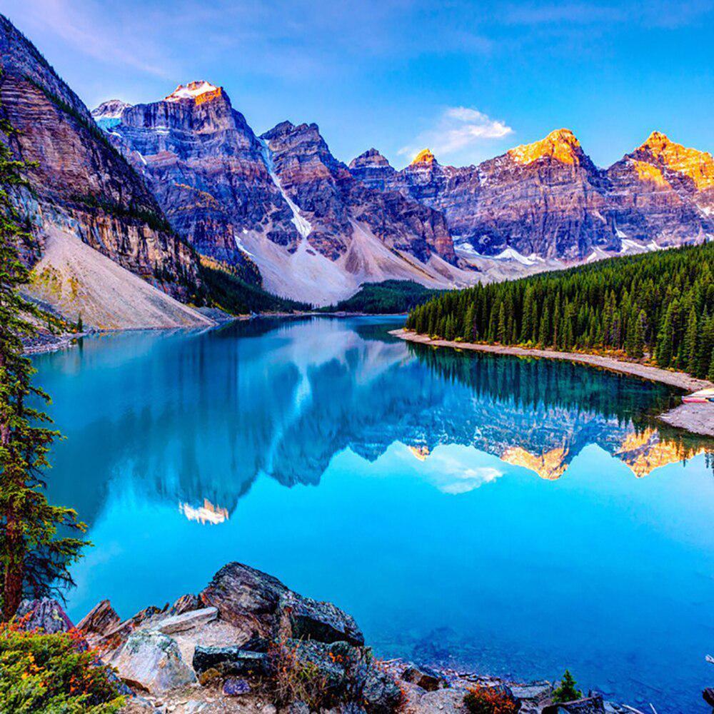 Full 5D Diy Diamond Painting Cartoon Landscape Mosaic Embroidery Cross Stitch Home Decor Handmade