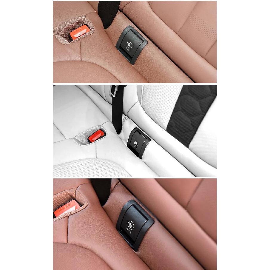 ISOFIX Cover For X5 G05 2019-2023 Child Seat Anchoring Shell 52207499793 52207499794 Black 52207499786