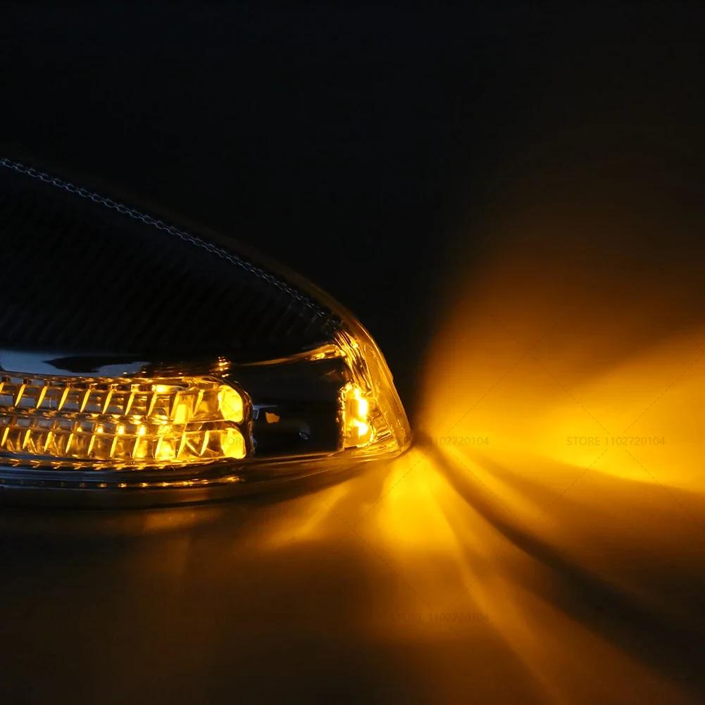 Car Side Mirror Light Rearview Mirror Turn Signal Lamp for Mercedes Benz W204 W164 ML300 ML500 ML550 ML320 2048200721 2048200821