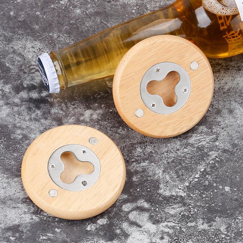 Новый Бамбуковый Заготовка DIY Открывалка Для Бутылок Подходит Для Бара Или Домашнего Барного Инструмента Свадебные Подарки Открывалка Для Бутылок Для Гостей
