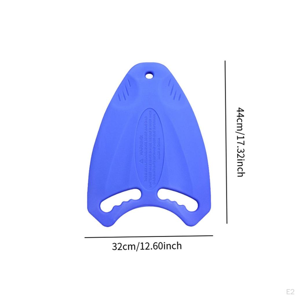 Pool Float Board Swim Kickboard EVA A Type Waterproof with Grip Handles Water Gear Toys for