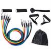 Elastic Band Set - 11 Pieces - Fitness - Bodybuilding - Beginner