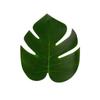 Черепаха Лист Искусственные листья Украшения для дома и улицы Шар Украшения для вечеринок Зеленые Большие листья