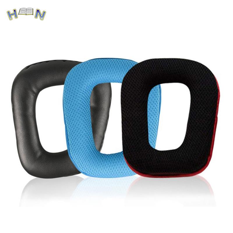 2 шт. Амбушюры Подушечки Чехол Накладки На Уши Для Наушников Logitech G35 G430 G432 G332 G930 F450 Аксессуары Для Наушников