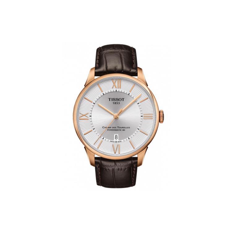Tissot Коллекция Tourelles Механический механизм Водонепроницаемые Для повседневного использования Мужские часы Часы 42 мм T099.407.36.038.00