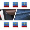 5pcs Car Stickers 3D Sweden Flag Decoration Emblem Car Door Trunk Front Grille for XC40 XC60 XC90 V90 S90 S60 Free Sticker Body