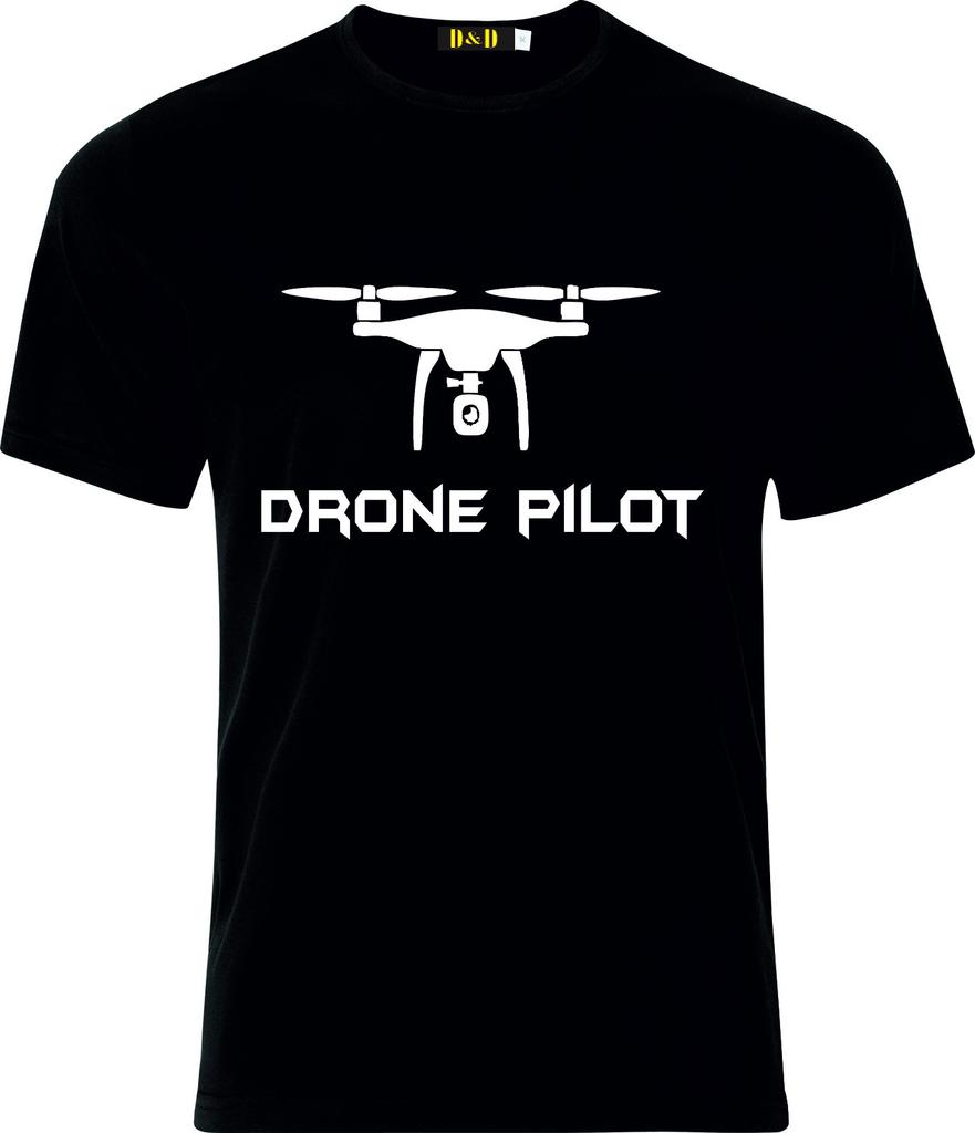 DRONE PILOT FUNNY HUMOR GIFT COTTON T Shirt Mens Womens Tees Top
