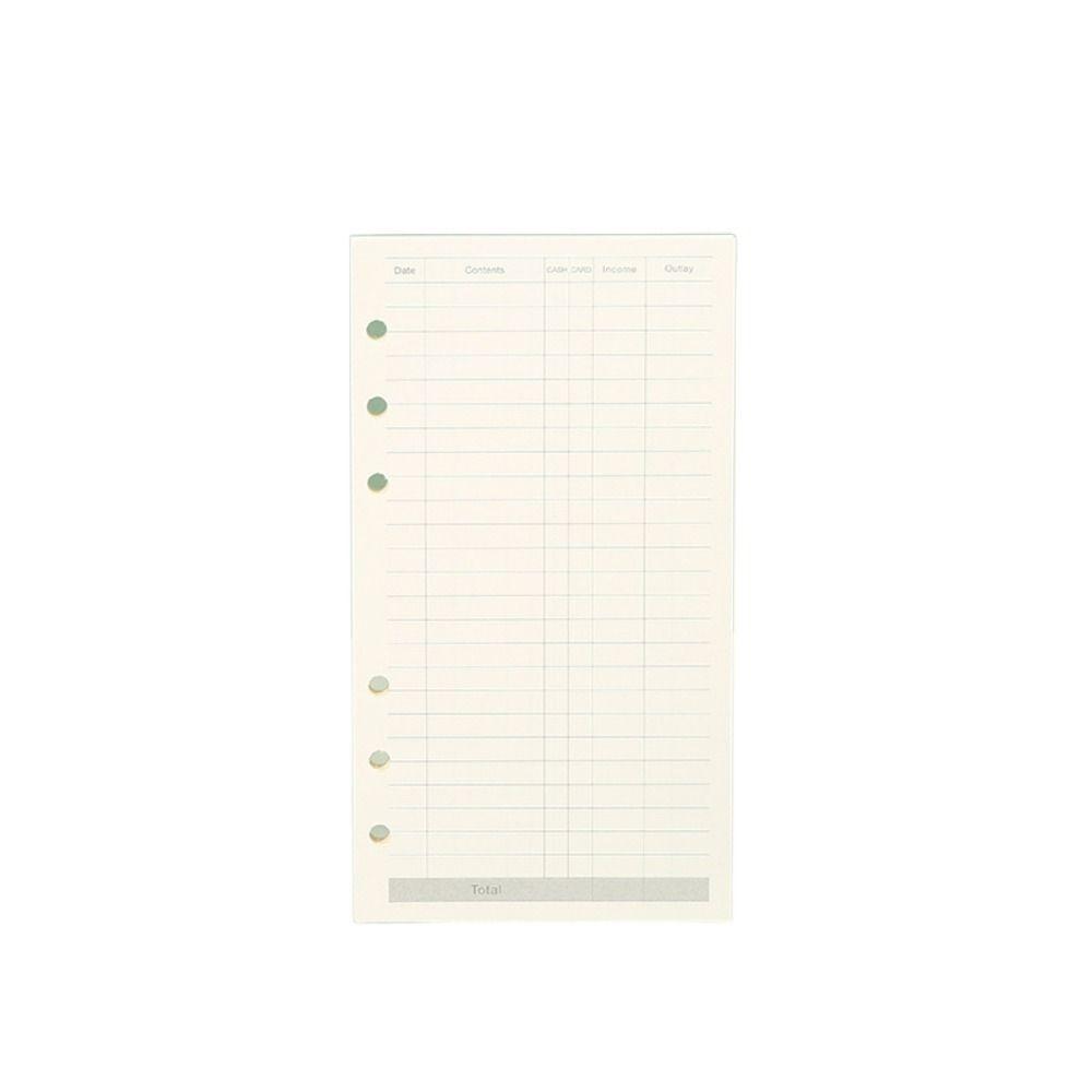 45 листов A5 A6 A7 Внутренняя сменная бумага Сменный спиральный скоросшиватель Спиральный скоросшиватель Бумага для записных книжек Студенты