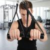 1Pair Ergonomic Resistance Band Handle Non-Slip Pulley Handle  Lat Pulldown System