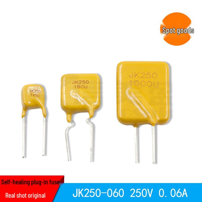 JK250-060 250V 0.06A Self-Resetting Plug-in Fuse - In Stock