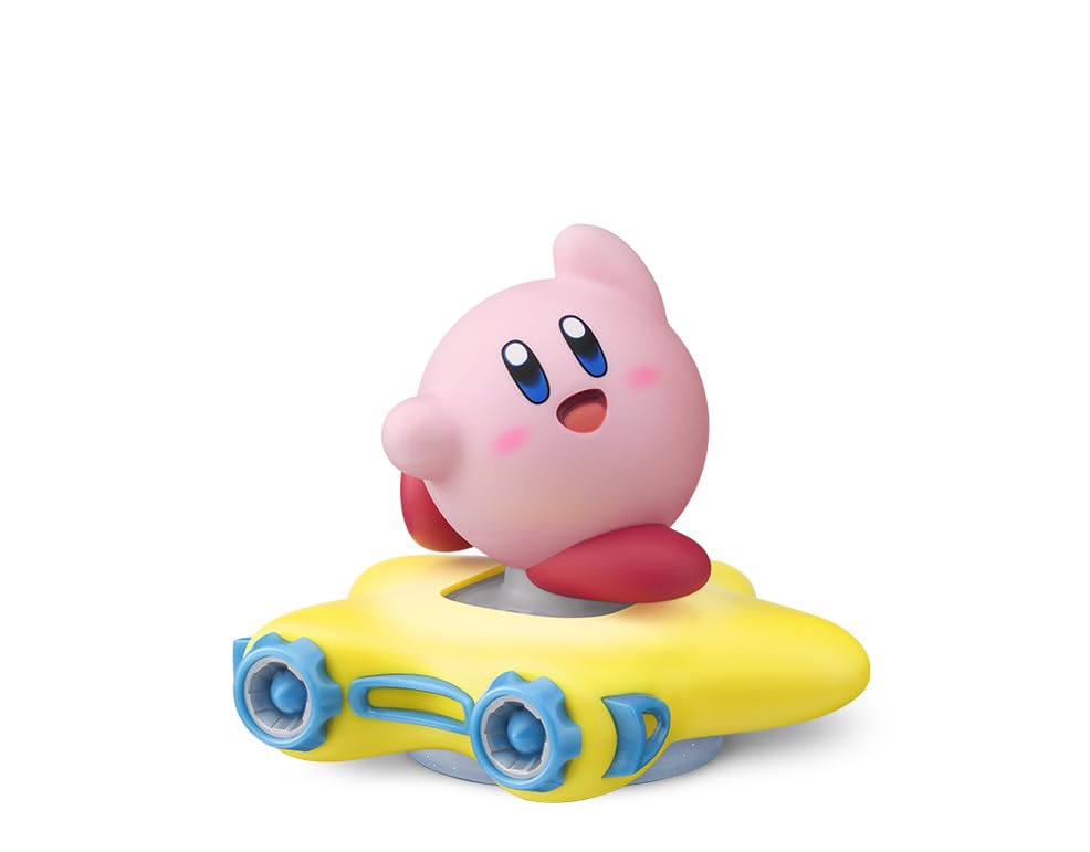 Nintendo amiibo - Kirby & Warp Star (Kirby Air Riders Series) NFC Figure for Nintendo Switch, PVC Collectible, New & Sealed