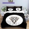 Angers SCO  Pattern Bedding Quilt Set  Home Decoration  Gift (1 * duvet cover + 2 * pillowcase  without core)