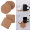 Absorbent Coaster Heat Resisten Drink Coasters Cup Mat Cup Costers Cup Mat Pad Wooden Cup Mat