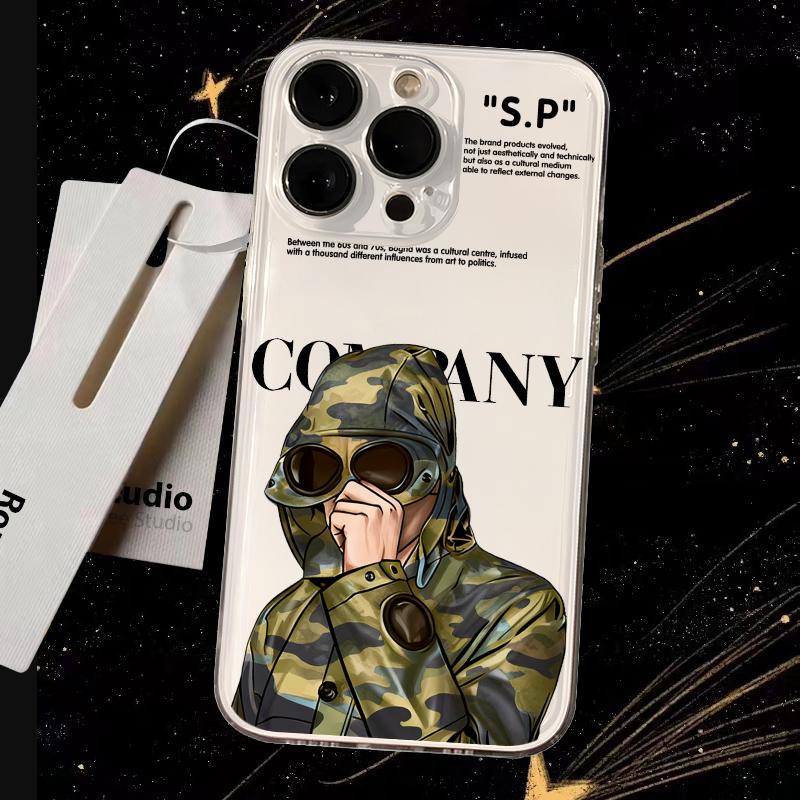 C-ComPanys-luxury-C-Cp Senior классный узор Чехол для телефона Прозрачный чехол для телефона Для iPhone 16 15 14 13 12 11 Pro Max XR Plus