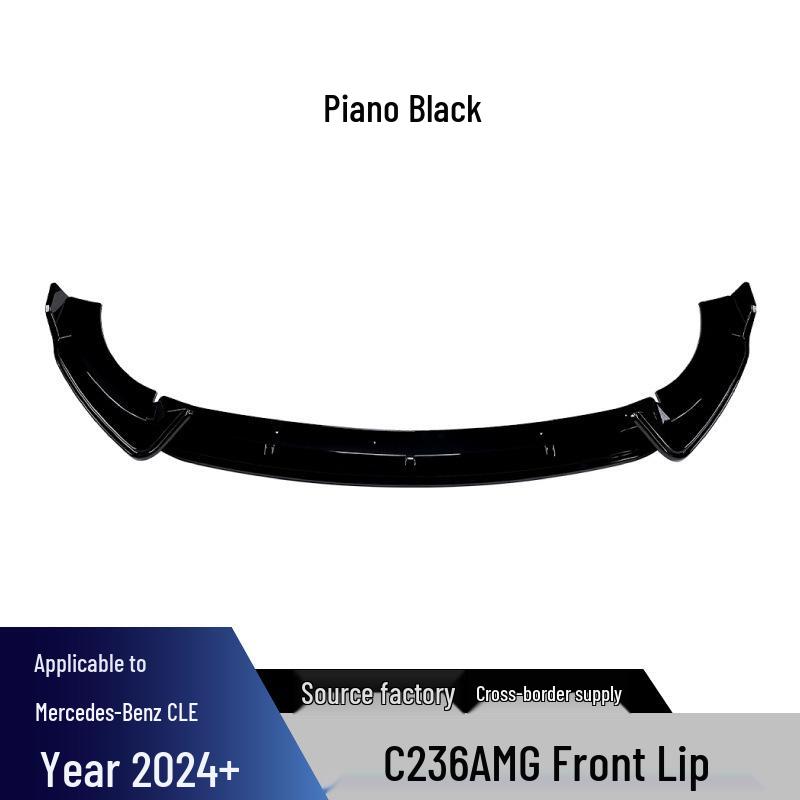 Mercedes-Benz C-Class Front Lip, Grille, Side Skirts, Rear Diffuser, Tailpipe Trim, Tail Wing Modifications