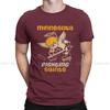Minnesota Fighting Saints Retro Defunct Hockey Hipster Tshirts Ice Hockey Male Graphic Fabric Tops T Shirt O Neck
