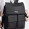New FILA Fabric Laptop Bag Backpack Regular Men's Black F13M328104F-BK