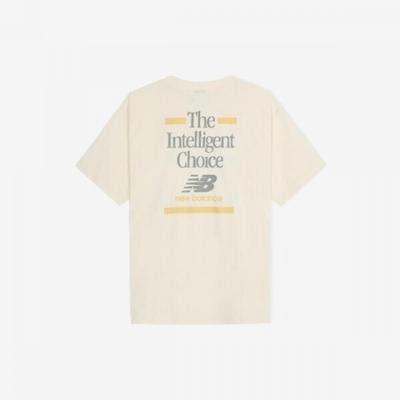 New Balance Мужская футболка inTelligenT надпись Nbnef32643 36