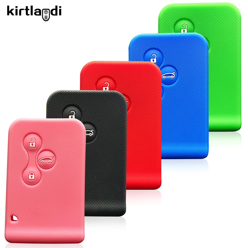 Крышка-накладка для пульта ключа для Renault Megane 2 Scenic Zoe 2004 2006 2009 Cassone/Furgonato/Promiscuo Clio Logan Laguna 2 Аксессуары