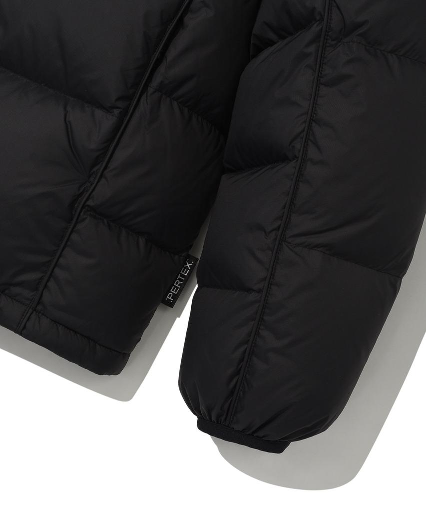 Wacky Willy Pertex Ripstop Hooded Down Jumper Black