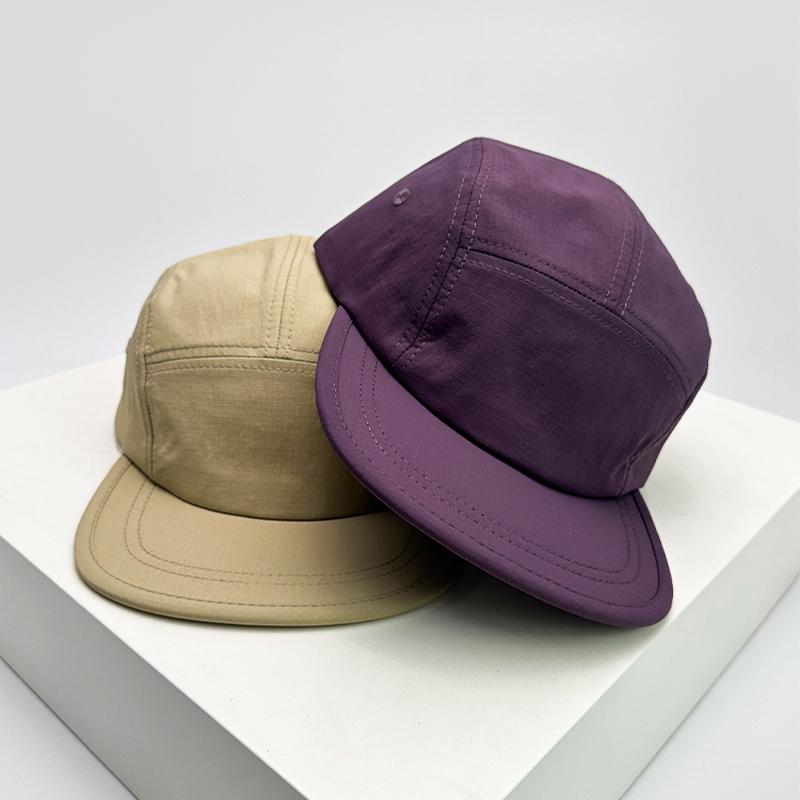 Baseball Plain Color Solid Dry Quick Drying Fast Peaks Flat Brim Women  Men For Neutral Gender Fresh Caps Peaked Hats Breathable Simple Sunshade