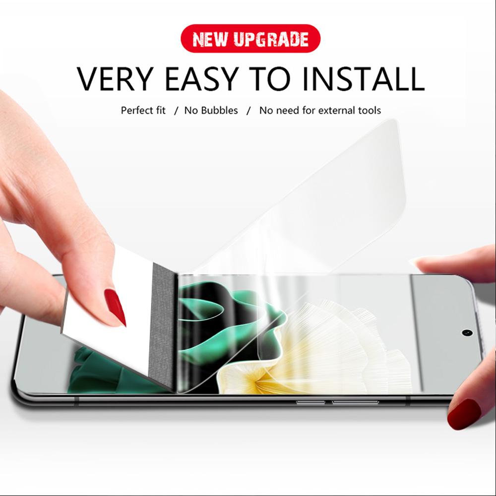 3в1 передняя задняя гидрогелевая пленка и защитные пленки для объектива камеры для Huawei P60 Pro 4G P60 Защитная пленка для экрана