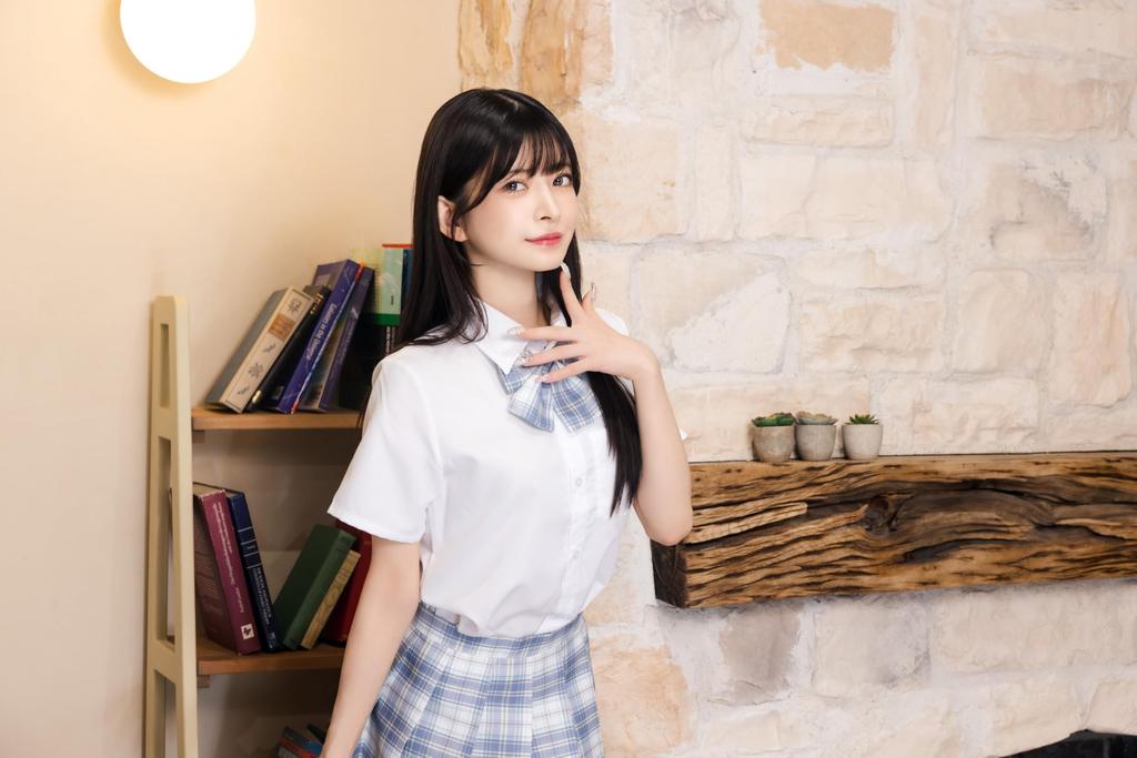 Clearstone Гардероб Косплей Хэллоуин Синяя клетчатая лента Униформа Шелли, Женская,