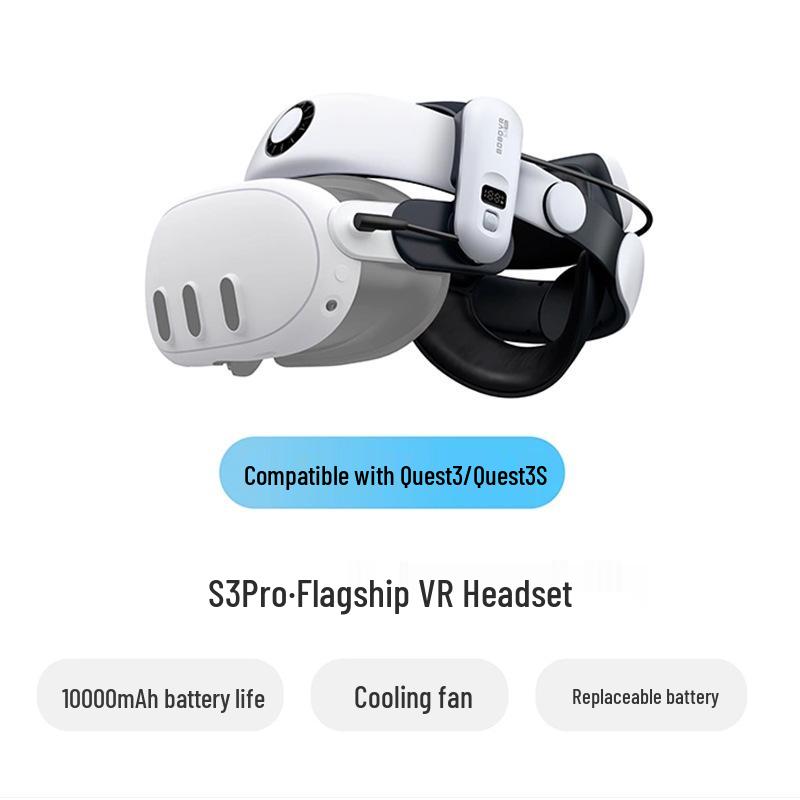 Meta Quest 3 S Elite Power Headband: Аксессуар с батарейным питанием