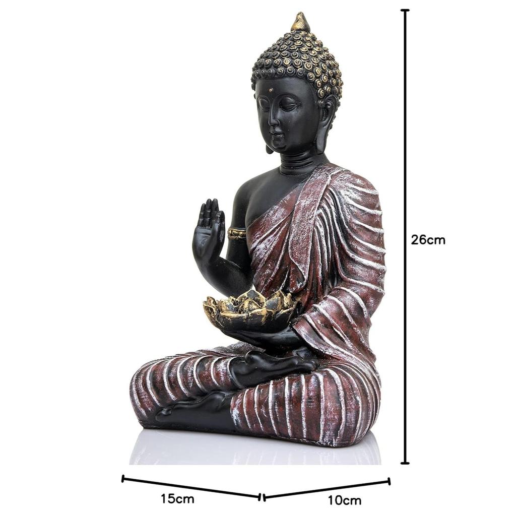 Art New Sitting Buddha Statue Showpiece Idol Home Decor and Gifts
