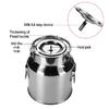 14L Cow Milking Machine Electric Milking Machine Stainless Steel Bucket For Farm Pasture Cows Goats Bucket Cow Goat Sheep Milker