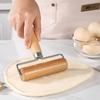 Деревянная скалка с ручкой для выпечки, ролик для теста, ролик для кондитерских изделий, пасты, пиццы, кухонная утварь