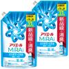 Ariel MiRAi Laundry Высший уровень очищения для и 1170 г x 2 пакета Сверхконцентрированный стиральный порошок - Воротники, Рукава, Тусклость - Заправка,