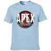 Short Sleeve Print T Shirt Men Summer Cotton Tshirt Clothing Newest Fashion Casual Apex Legends Harajuku Tee Style Cool Top F81