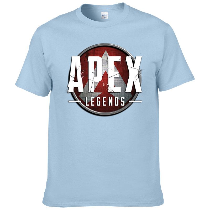 Short Sleeve Print T Shirt Men Summer Cotton Tshirt Clothing Newest Fashion Casual Apex Legends Harajuku Tee Style Cool Top F81
