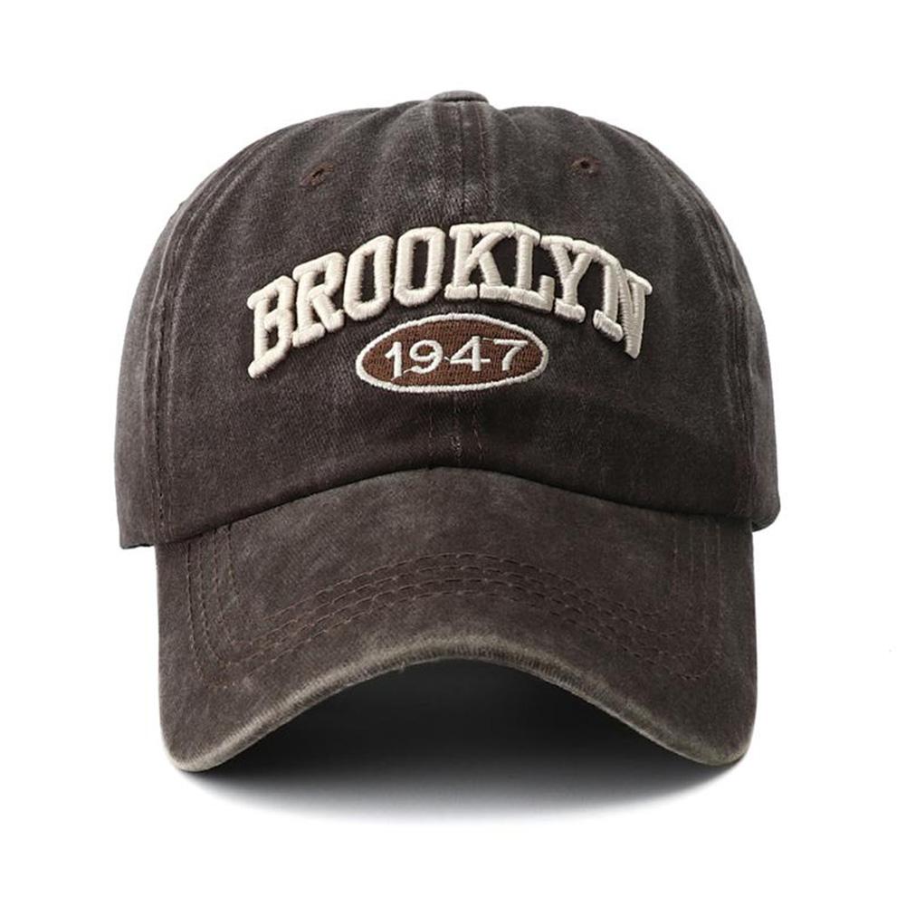 2025 Высококачественная кепка-снепбэк с вышивкой Brooklyn для мужчин, винтажная черная, зеленая, вымытая бейсболка для женщин, Gorras Hombre