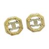 Серьги из металла Double C Женские серьги Золотые ABD748-B17419-NZA50