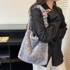 Plush Underarm Bag New Trendy Fashion Small Bag Women's Bag Portable Shoulder Bag Large Capacity Messenger Bag