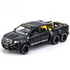 Compatible for 1:28 Scale Benz Pickup X-Class Model Car, Diecast Zinc Alloy Pull Back Toy Car with Sound and Light for Kids Boy Girl