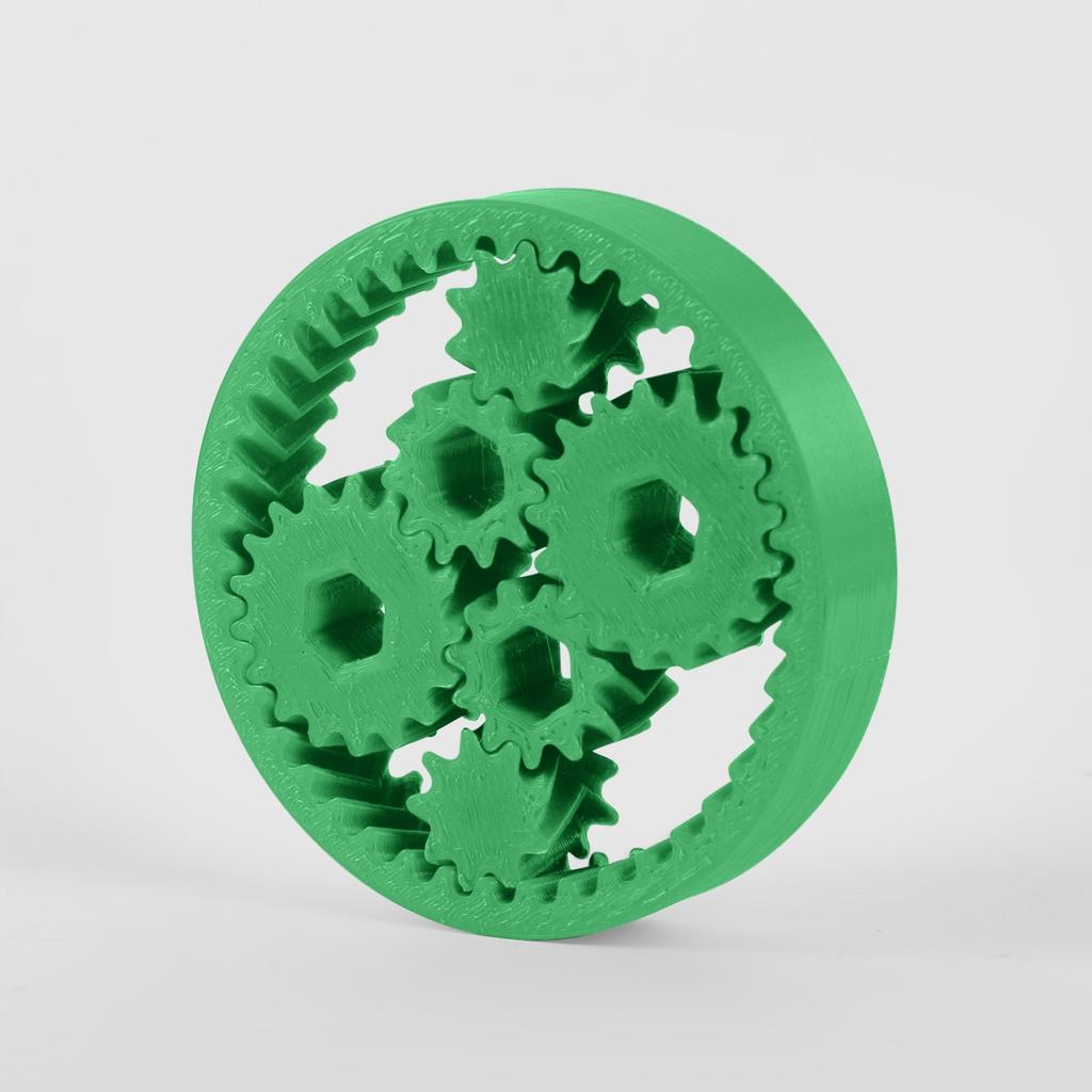 Напечатанный на 3D-принтере быстрый планетарный редуктор с качающимся рычагом, освобождающий от нагрузки, новый взгляд на классический освобождающий рычаг