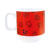 Кружка штабелируемая Dick Bruna Miffy, 8x8,5 см, Подходит для микроволновой печи и посудомоечной машины, Товары с персонажами, Посуда, Миффи и животные, Красный, Сделано в Японии, 415123