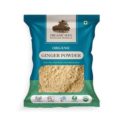 Органический порошок имбиря | Порошок Adrak | Порошок Sonth - 100 ГМ от 100% Organic/NPOP Certified I Organic Certfied