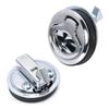 2pcs 4PCS 9PCS Round Flush Pull Slam Latch for RV Boat Marine Deck Hatches Lift Pull Handle Non Key Marine Deck Locker 45X45MM