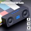 Портативный FM-радио, беспроводной Bluetooth5.0, TWS-динамик, мини-MP3-плеер, поддержка TF-карты U, диск AUX Play, вызов громкой связи