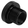 Адаптер масляного фильтра автомобиля Металлический Универсальный Автомобильный Черный Резьбовой Соединитель Автомобильные Аксессуары5 8 24 к 1 2 20